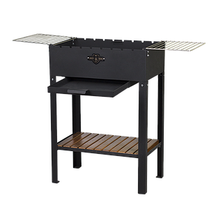 Мангал Стаціонарний Daddy Smoke на 8 шампурів