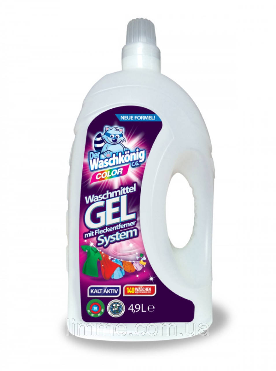 Універсальний гель для прання Waschkonig Gel Color 4.9 л.