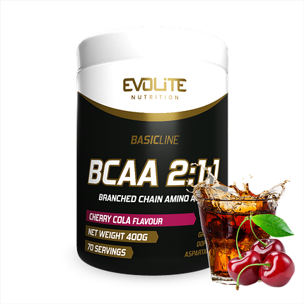 Амінокислоти Evolite Nutrition BCAA 2:1:1 70 порц., фото 3