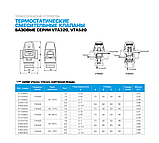 Клапан ESBE VTA322 1" 20-43°C DN20 термостатичний змішувальний, з захистом від опіків для ГВП термосмесітельний, фото 3