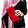 Гаманець жіночий шкіряний на блискавці Kafa з блокуванням RFID-сигналів червоний, фото 9