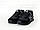 Жіночі кросівки New Balance 574 замшеві кросы на шнурівці в чорному кольорі, ТОП-репліка, фото 4
