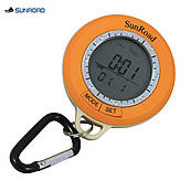 Цифровий компас SunRoad SR108S (6 до 1): метеостанція, термометр, альтиметр, годинник, компас, крокомір