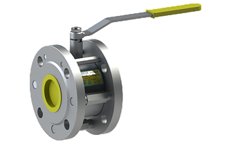 Кран кульовий сталевий з ручкою 11с42п Ду 25/25 PN16