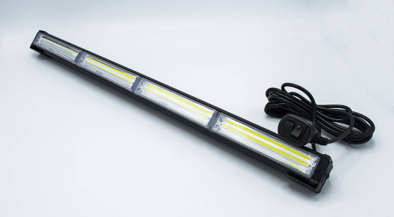 Стробоскопи LED БАЛКА 60см/ COB1-4 / Білі (В/Г/Д - 36х41х 600мм), фото 1
