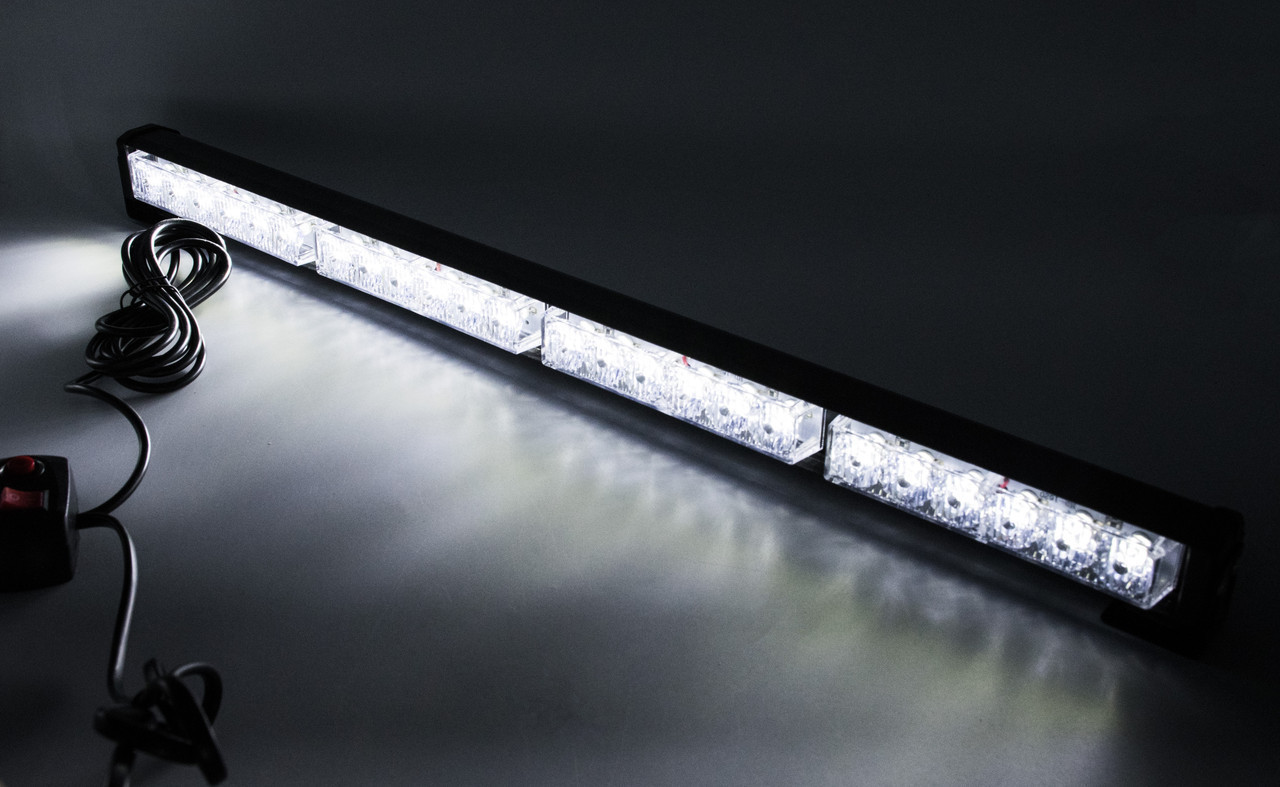 Стробоскопи LED БАЛКА NEW 60см/ COB1-4 / Білі (В/Г/Д - 36х41х 600мм)