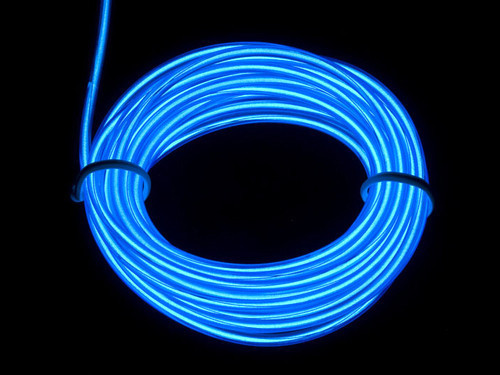 Холодний неон "Car EL SMART WIRE" 5м blue/Кант
