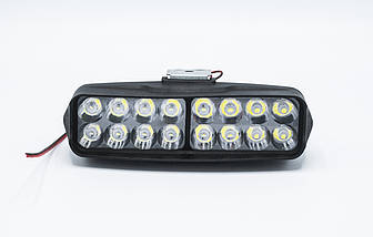 Світлодіодна фара з функцією стробоскопа "Car/Motolcyle" 16 LED-F / 1шт, фото 4