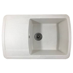 Гранітна мийка AVANTI модель 7749 quadro Білий