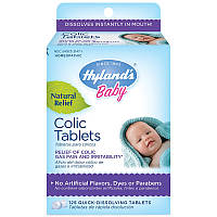 Hyland's, Baby, таблетки от колик в животе для малышей, 125 таблеток