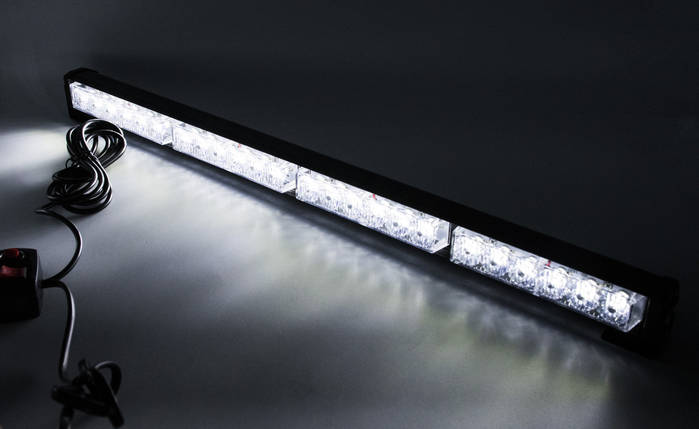 Стробоскопи LED БАЛКА NEW 60см/ COB1-4 / Білі (В/Г/Д - 36х41х 600мм), фото 1