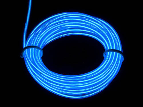Холодный неон "Car EL SMART WIRE" 3м blue/Кант, фото 2