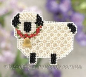 Набір для вишивання "Little Lamb//Маленький ягня" Mill Hill MH181102