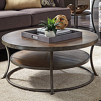 Журнальный столик "Рустик", кофейный столик, столик для прихожей, маленький столик, круглый столик