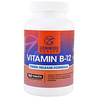Zenwise Health, Vitamin B12, Timed Release Formula, 160 Tablets