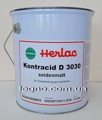 Лак "Герлак" Д3030 Контрацид, ш/м, поліуретановий, (каністра 5 л) - Німеччина, фото 1