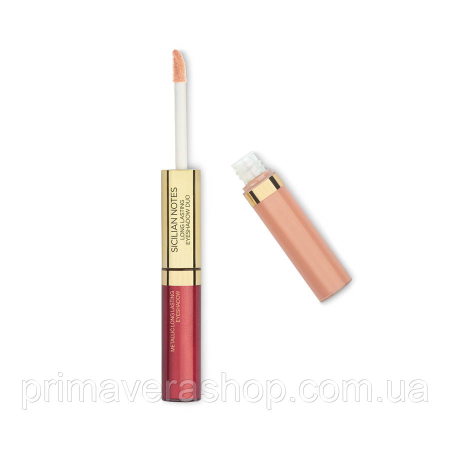 Kiko Milano SICILIAN NOTES LONG LASTING EYESHADOW DUO Стійкі двосторонні рідкі тіні 02