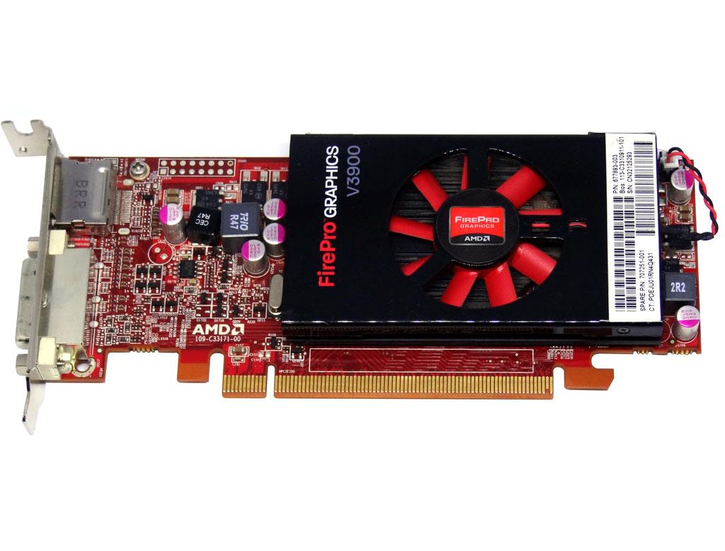Відеокарта ATI FirePro V3900 1Gb PCI-Ex DDR3 128bit (DVI + DP) низькопрофільна