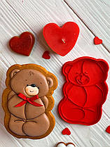 3D-формочки-вирубки для пряників "Мишка 5"