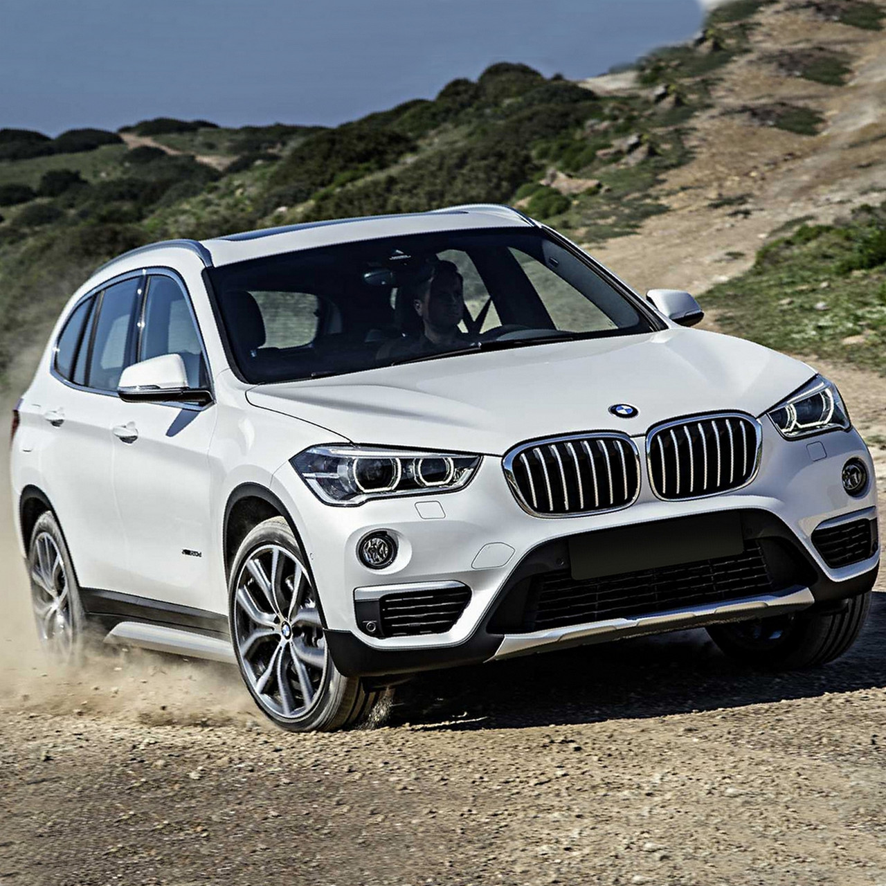 Зовнішні накладки на пороги для BMW X1 E84 2009-2015