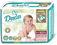 Подгузники памперсы дада Dada Extra Soft 4+ Maxi+ (9-20 кг), 42 шт