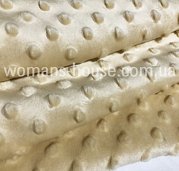 Плюш Мінки Бежевий пупиришки