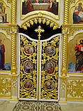 Різьблений Іконостас і кіоти з золоченням, фото 3