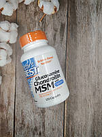 Doctor's Best Glucosamine Chondroitin MSM 120caps Doctors глюкозамін для відновлення суглобів і зв'язок