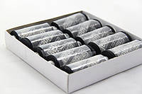 Нитка для шиття чорна 10шт