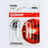 Osram 2825-02B W5W 12в W2,1×9,5d Blister