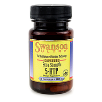 5-HTP, 5-HTP Extra Strength, Swanson, 100 мг, 60 капсул