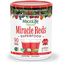 Macrolife Naturals, Miracle Reds, суперпродукт, годжи- гранат-асаи- мангостин, 30 унций (850 г)