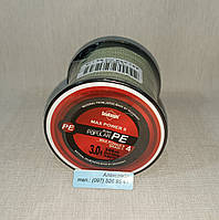 Плетений шнур для риболовлі TriPoseidon 300 м (0.28 мм /35lbs/16kg)