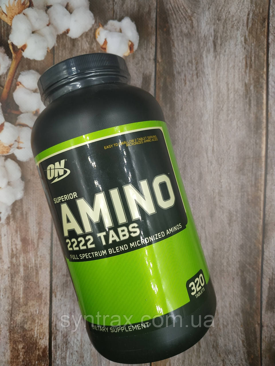 Superior Amin 2222 Optimum Nutrition tabs 320.