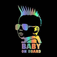 Наклейка "Baby on board" (ребёнок в машине)