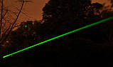 Потужна лазерна указка LASER GREEN з 5 насадками, фото 5