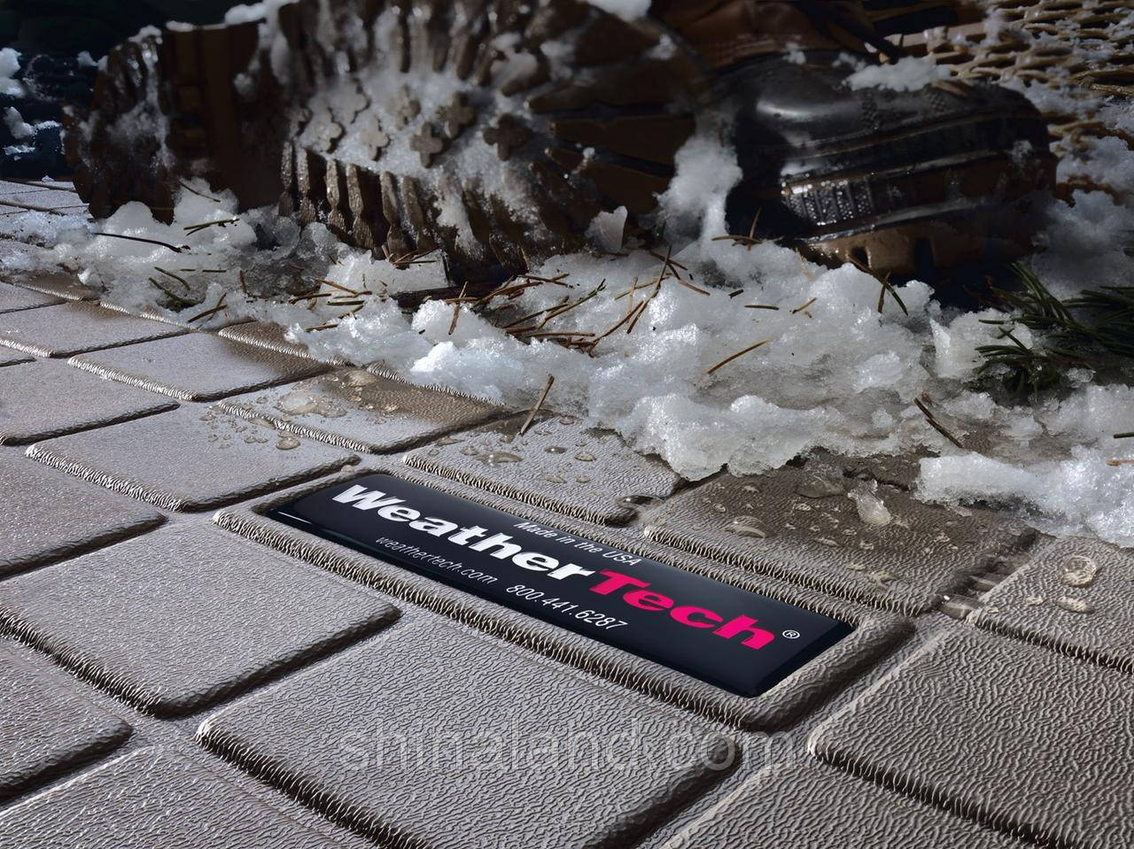 Килимок у багажник Suzuki Vitara IV 2014 — чорний, Tri-Extrud (WeatherTech) — штука