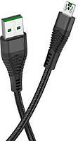 USB кабель Hoco U53 MicroUSB Black