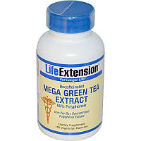 Зеленый чай экстракт мега (Mega Green Tea), Life Extension, 100 кап.