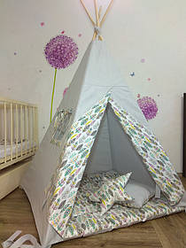 Вігвам із пір'ям Повний набір дитячий намет Повний комплект