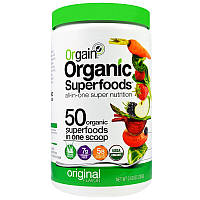 Orgain, Органические суперпродукты, суперпитание "все в одном", оригинальный вкус, 0,62 фунта (280 г)