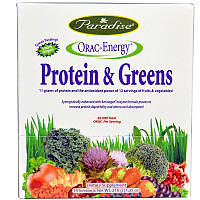 Суперфуд, ORAC-Energy, Protein, Paradise Herbs, 14 пакетов, 15 г