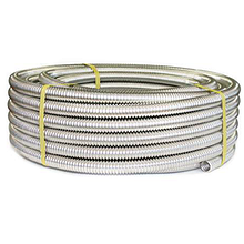 25GF Труба гофрована з неіржавкої сталі SS304 DESPIPE, незапалена (довжина бухти — 30 м)