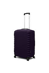 Чохол для валізи Coverbag неопрен S баклажан