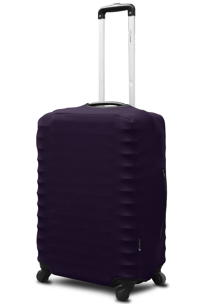 Чохол для валізи Coverbag неопрен L баклажан