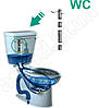 Насадка аератор для крана, душ і WC для економії води | Аератор для змішувача, душ, WC | Набір - MAXIMUM 2, фото 7