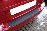Захисна накладка на задній бампер для Chevrolet Aveo T250 седан, ЗАЗ Vida 2006-2023, фото 5
