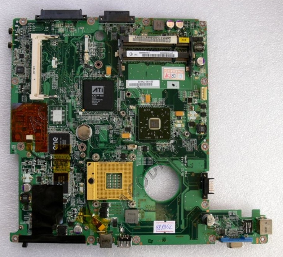 Материнська плата Toshiba L30-134 DAOBL3MB6F0 Rev.:F Ati x450