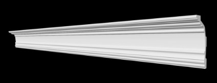 Стельовий плінтус 2 м GP-87 182х84 mm під натяжну стелю й підсвітку