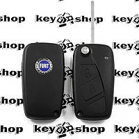 Выкидной ключ для Fiat (Фиат), 2 кнопки, ID46 (PCF7941), 433MHZ